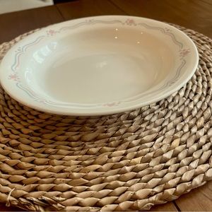 8 Vintage English Breakfast pattern  Corelle soup bowls